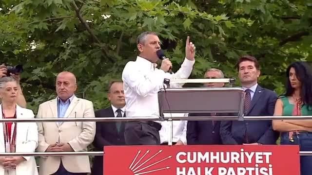 CHP Genel Başkanı Özgür Özel : Atatürk'ün Partisiyiz, Teslim Olmayacağız.